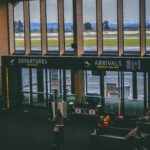 An airport where magnetcic screening may be done